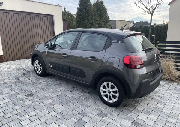 Citroen C3 cena 42900 przebieg: 41000, rok produkcji 2019 z Gniezno małe 79